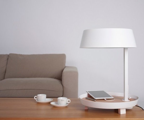Carry USB Outlet Table Lamp